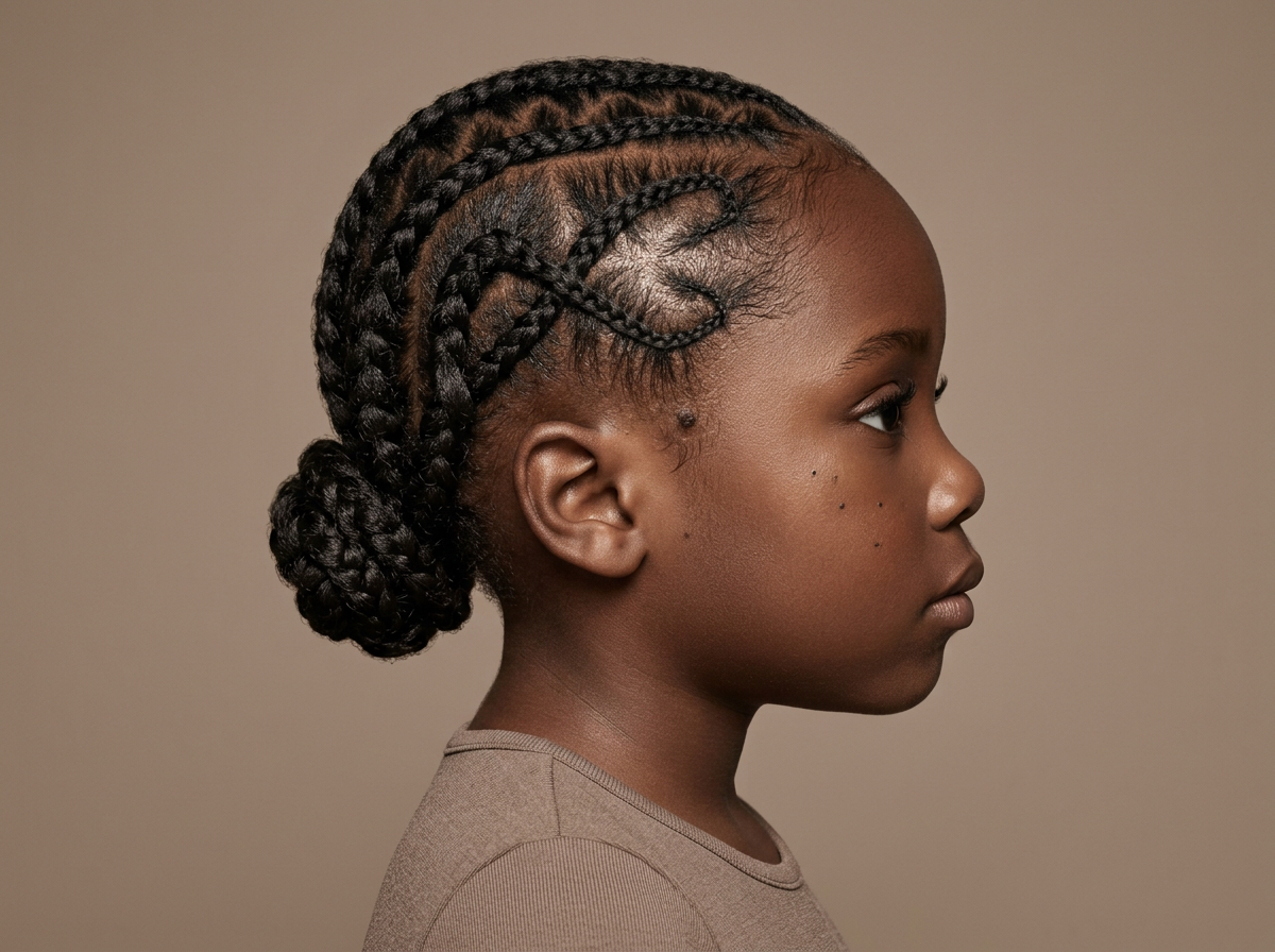 Kids Simple Braid Style